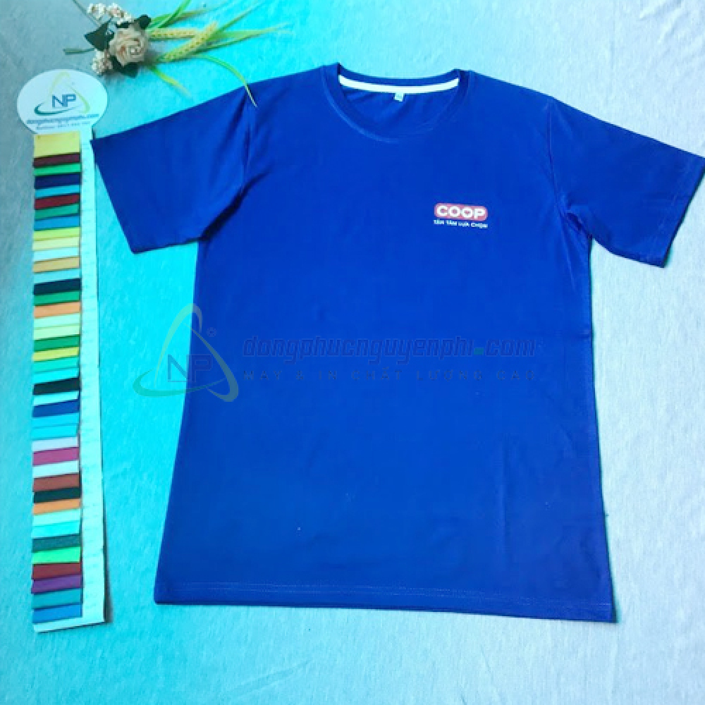 Đồng phục công ty-Đồng phục áo thun siêu thị Coop Select