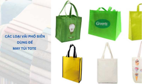 Tổng hợp các loại vải may túi tote phổ biến nhất hiện nay