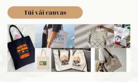 Túi vải canvas là gì? Đặc điểm, ưu điểm và công dụng phổ biến