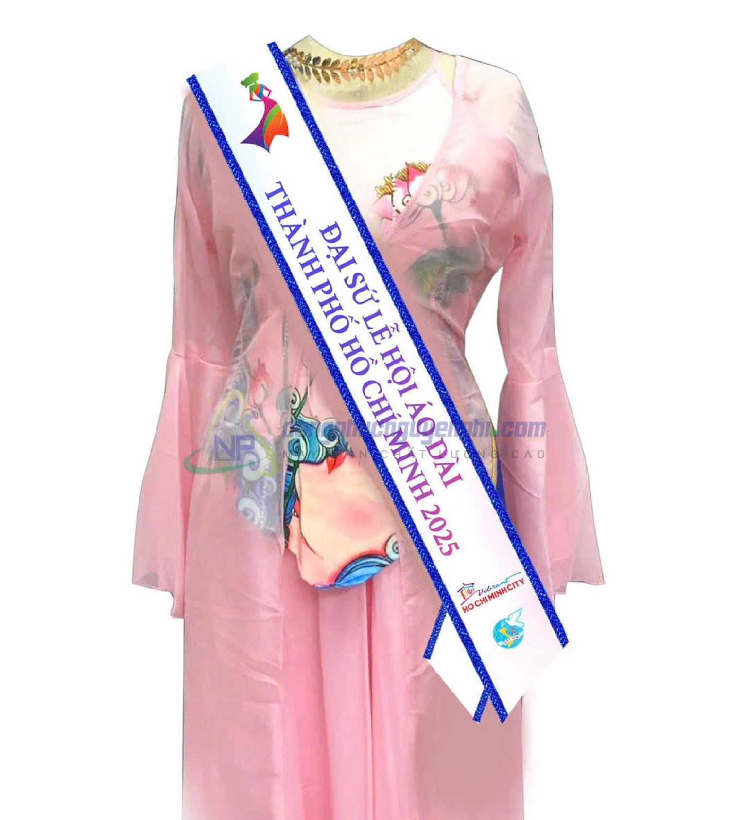 MAY DÂY SASH - BĂNG ĐEO CHÉO